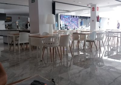 reforma de hotel sala