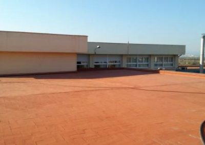 Mejora eficiencia energética CEIP Eres Altes tejado