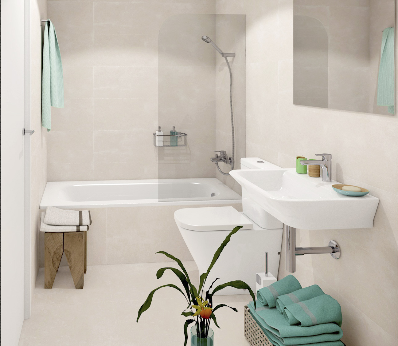 baño Construcción viviendas Madrid