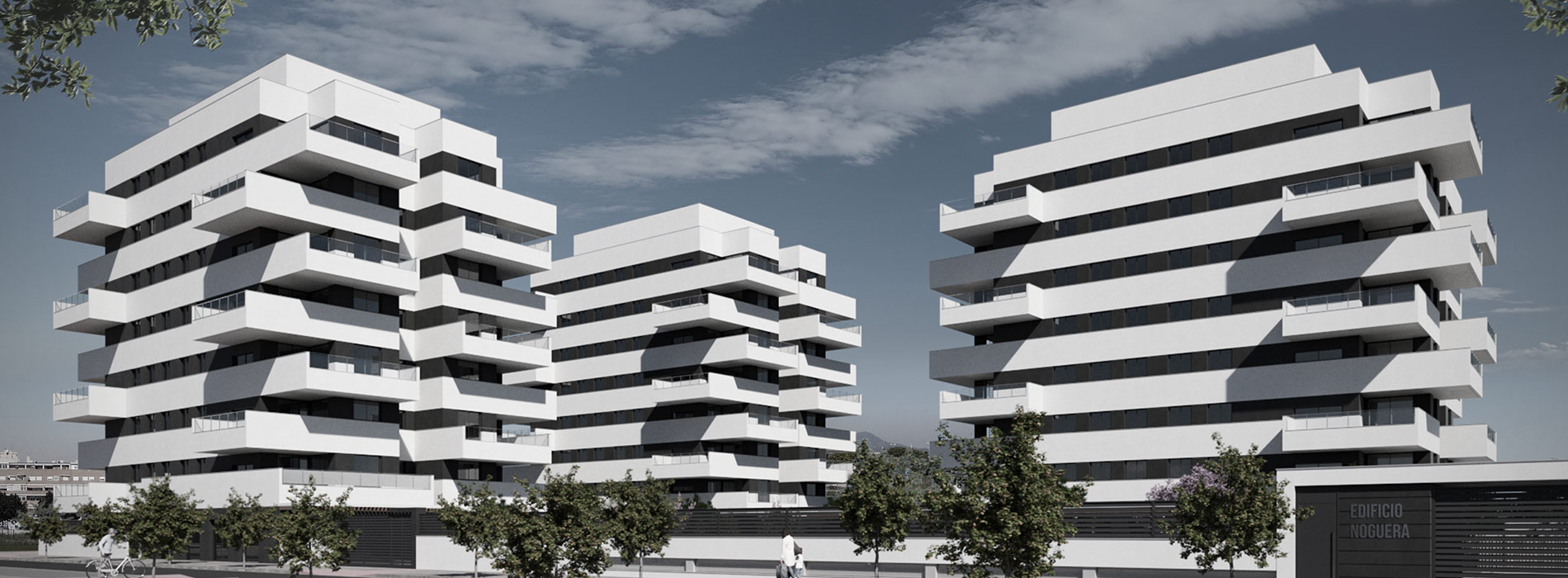 Construcción Residencial Noguera I y II: 188 viviendas