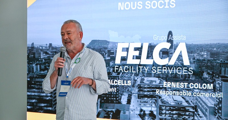 Ernest Colom, responsable comercial de Felca, en el 22Breakfast de 22@Network Barcelona